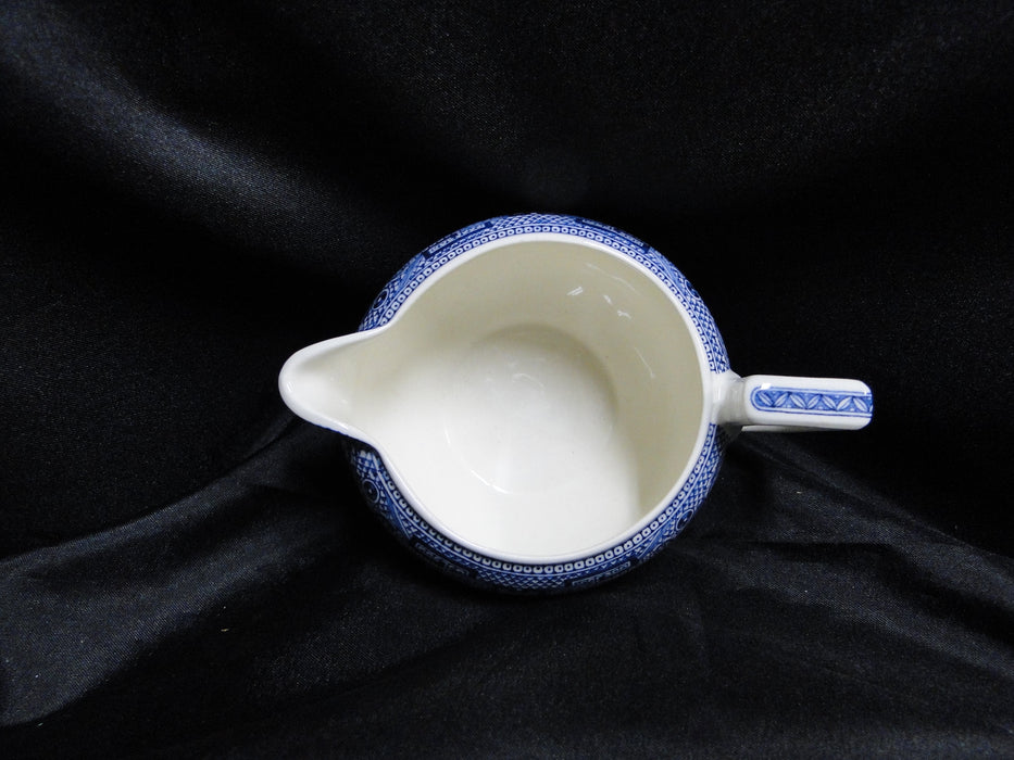 Wedgwood Willow Blue, Smooth: Creamer / Cream Pitcher, 2 3/8" Tall
