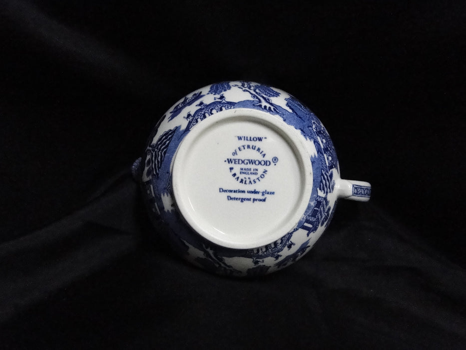Wedgwood Willow Blue, Smooth: Creamer / Cream Pitcher, 2 3/8" Tall