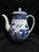 Wedgwood Willow Blue, Smooth: Mini Coffee Pot & Lid, 7" Tall