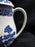 Wedgwood Willow Blue, Smooth: Mini Coffee Pot & Lid, 7" Tall