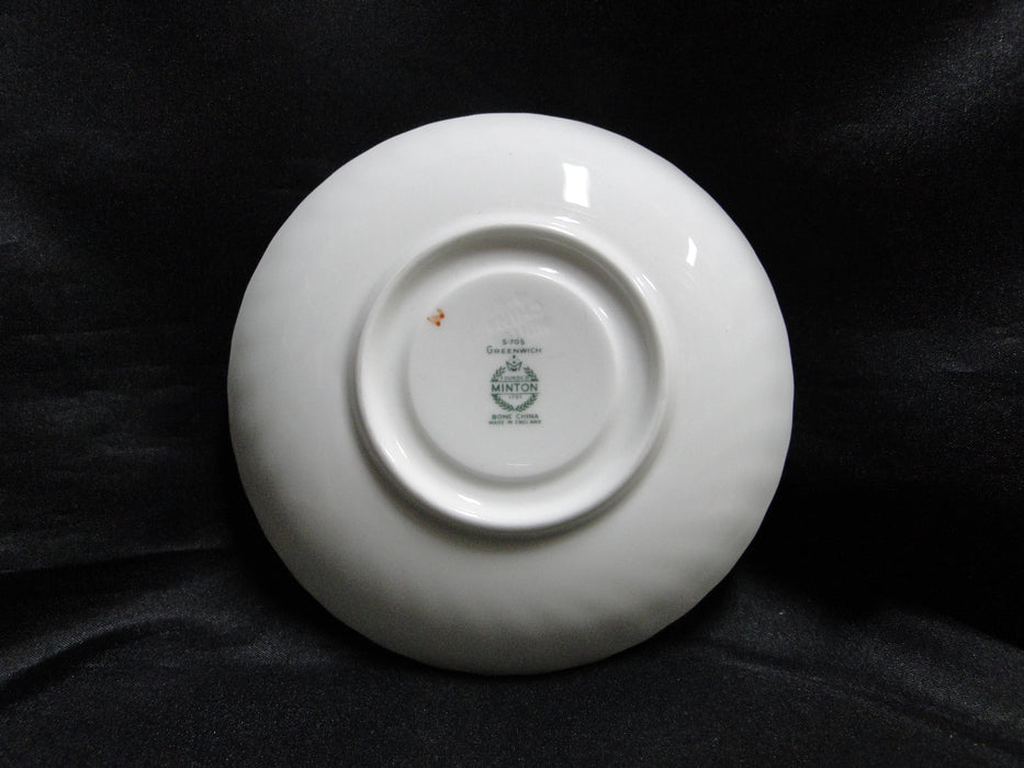 Minton Greenwich S705, Vine on Swirl Rim: 5 3/4" Saucer (s) Only