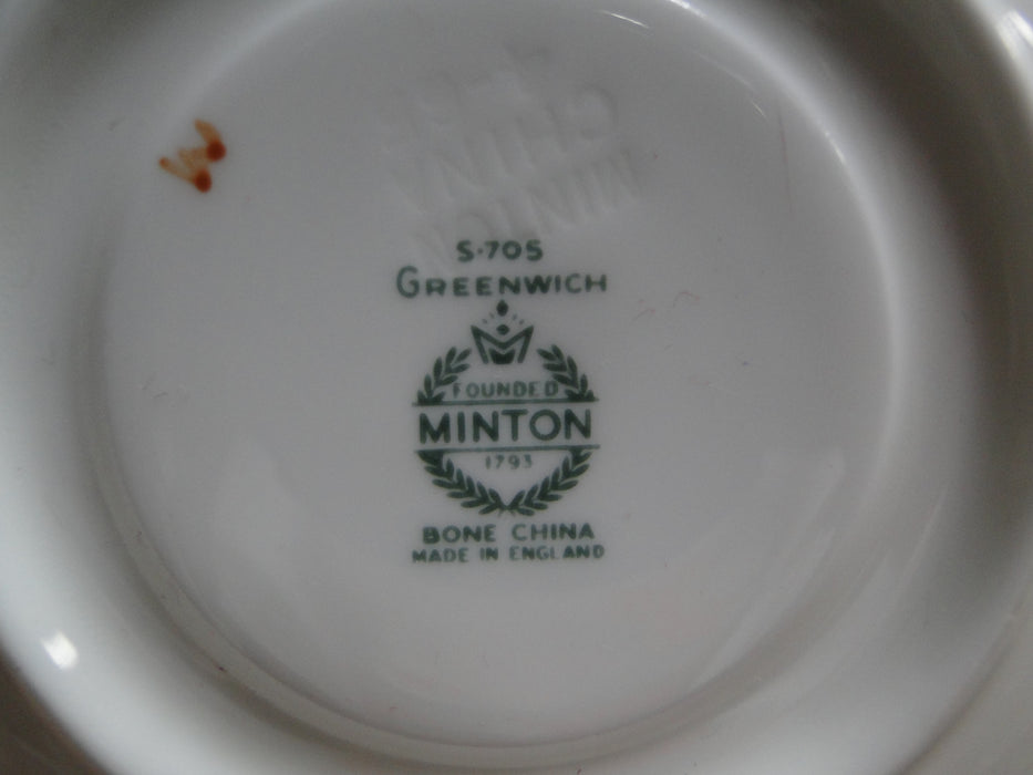 Minton Greenwich S705, Vine on Swirl Rim: 5 3/4" Saucer (s) Only