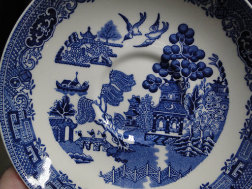 Wedgwood Willow Blue, Smooth: 5 3/4" Saucer (s) Only, No Cup