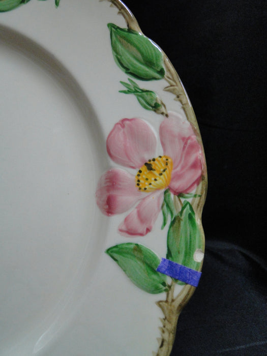 Franciscan Desert Rose, USA: Dinner Plate, 10 1/2", As Is