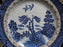 Booths Real Old Willow Blue, Gold Trim: Dessert Plate, 6 7/8"
