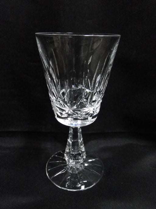 Waterford Crystal Rosslare, Vertical & Star Cuts: Claret Wine (s), 6" Tall