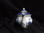 Booths Real Old Willow Blue, Gold Trim: Teapot & Lid, 5 1/2" Tall