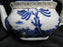 Booths Real Old Willow Blue, Gold Trim: Teapot & Lid, 5 1/2" Tall