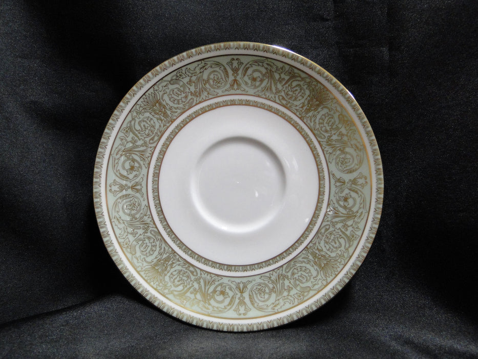 Royal Doulton English Renaissance, Green Scrolls: Cream Soup & Saucer (s)
