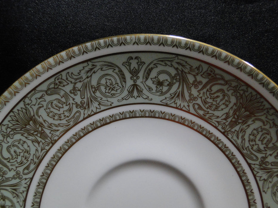 Royal Doulton English Renaissance, Green Scrolls: Cream Soup & Saucer (s)