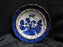 Royal Doulton Booths Real Old Willow Blue, Gold: Cup & Saucer Set, 2 1/2"