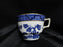 Royal Doulton Booths Real Old Willow Blue, Gold: Cup & Saucer Set, 2 1/2"