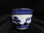 Royal Doulton Booths Real Old Willow Blue, Gold: Cup & Saucer Set, 2 1/2"