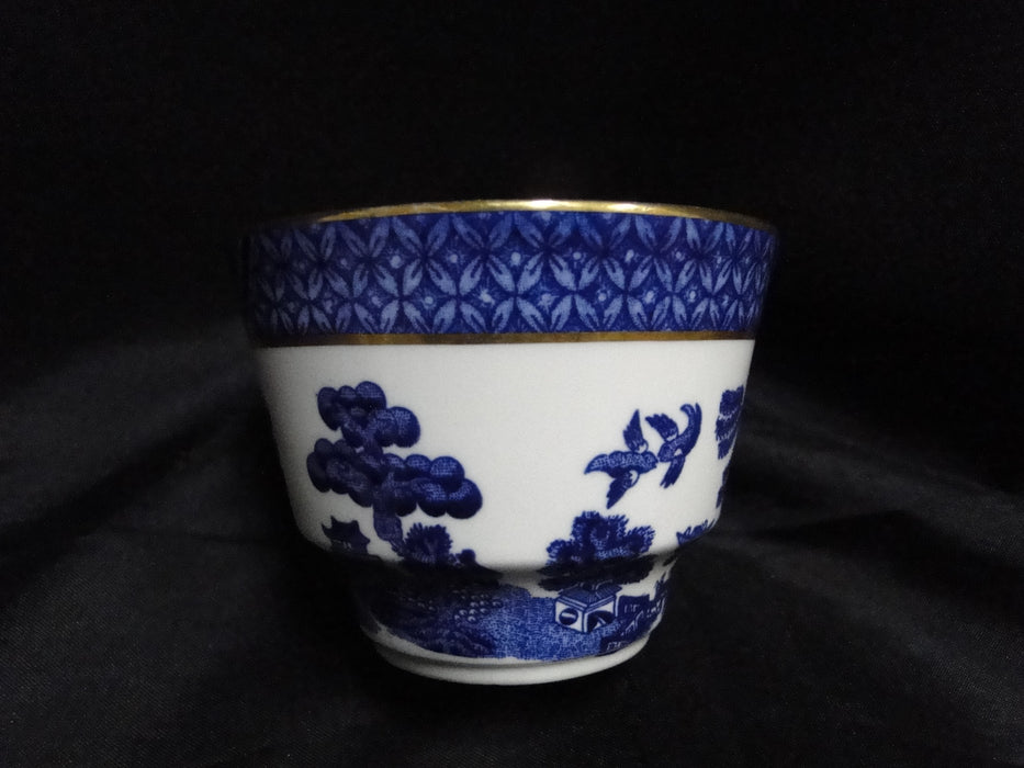 Royal Doulton Booths Real Old Willow Blue, Gold: Cup & Saucer Set, 2 1/2"
