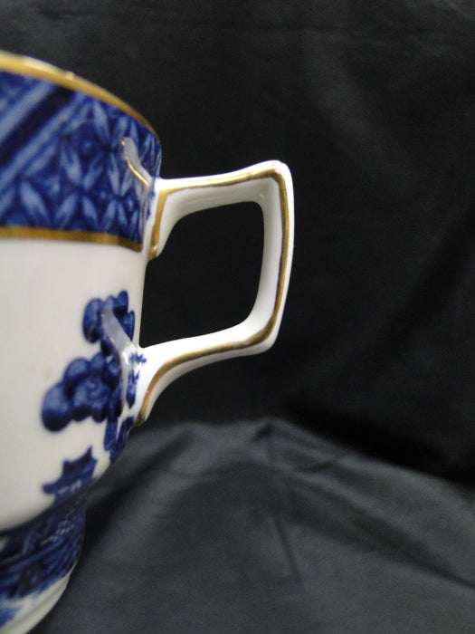 Royal Doulton Booths Real Old Willow Blue, Gold: Cup & Saucer Set, 2 1/2"