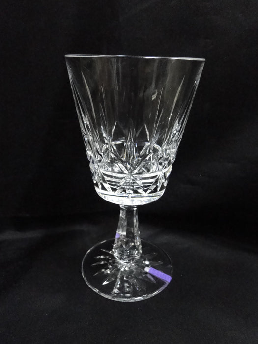 Waterford Crystal Rosslare, Vertical & Star Cuts: Water Goblet, 6 3/4", Spot