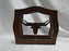 Rustic Ironwerks: NEW Longhorn Napkin Holder (s), 6 1/2" x 5 1/2" x 2"