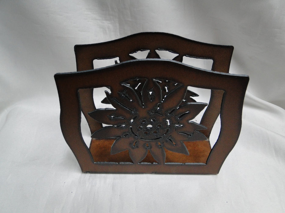 Rustic Ironwerks: NEW Sunflower Napkin Holder (s), 6 1/2" x 5 1/2" x 2"