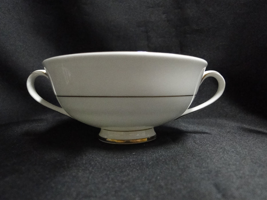 Royal Doulton English Renaissance, Green Scrolls: Cream Soup & Saucer (s)