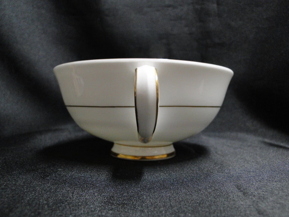 Royal Doulton English Renaissance, Green Scrolls: Cream Soup & Saucer (s)