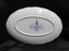 Royal Doulton Booths Real Old Willow Blue, Gold: Oval Relish Dish, 8 1/4"