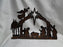 Rustic Ironwerks: NEW Nativity Scene Large, 12 1/2" x 8" x 2 1/2"