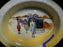 Royal Doulton Coaching Days, Coach w/ 3 Men Walking: Nut Bowl 5 5/8", 15b, As Is