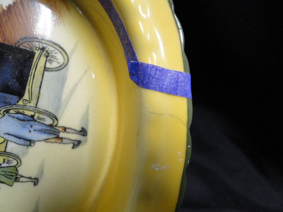 Royal Doulton Coaching Days, Coach w/ 3 Men Walking: Nut Bowl 5 5/8", 15b, As Is