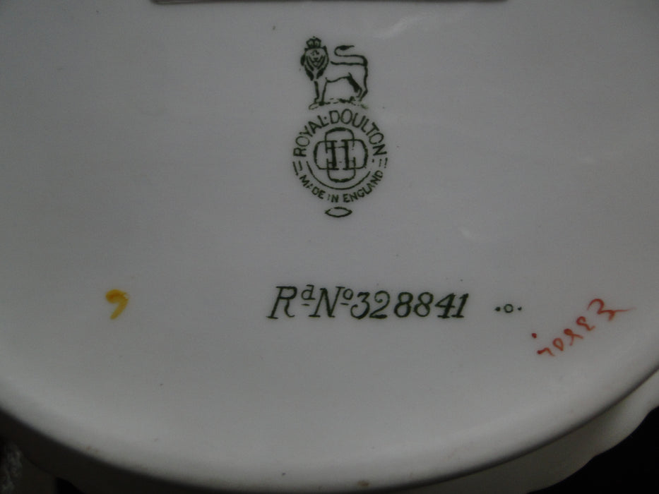 Royal Doulton Coaching Days, Coach w/ 3 Men Walking: Nut Bowl 5 5/8", 15b, As Is