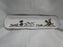 Crown Staffordshire Hunting Scene: Hunters, Horses: Mint Tray, 8 1/2"