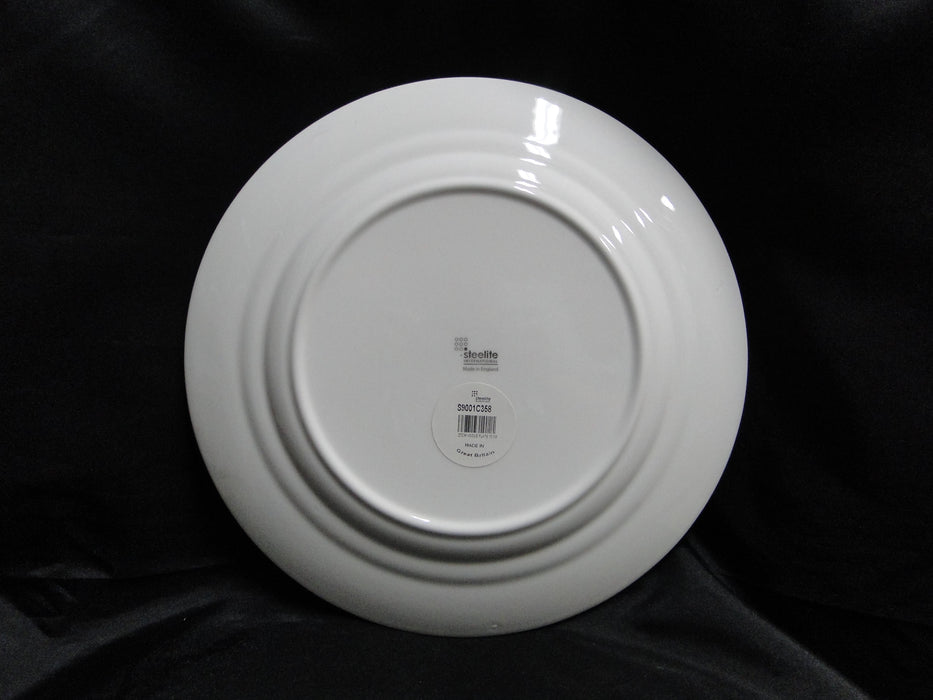 Steelite Monaco: NEW White Vogue Dinner Plate, 10 5/8"