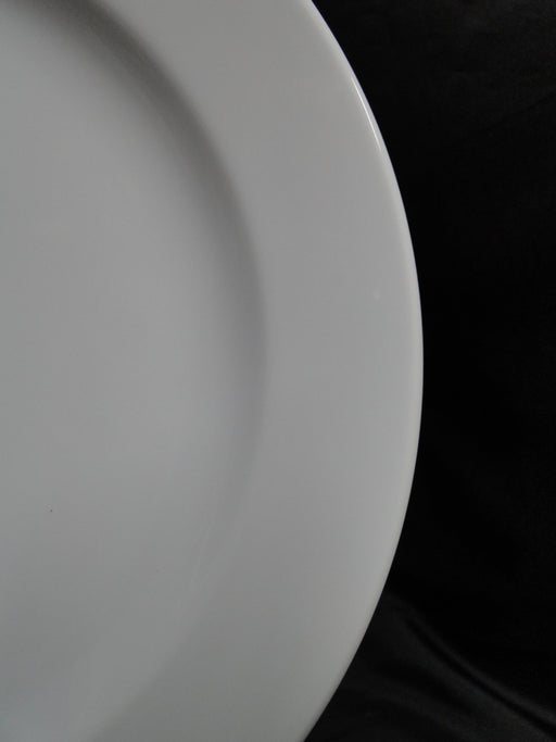 Steelite Royal Porcelain Avalon: NEW White Rim Dinner / Charger Plate, 11"