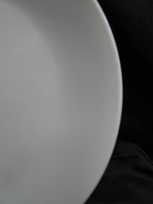 Steelite Royal Porcelain Tahara: NEW White Coupe Dinner Plate, 10 1/4"