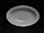 Hutschenreuther Dresden, White, Embossed: Pickle / Relish Dish, 9"