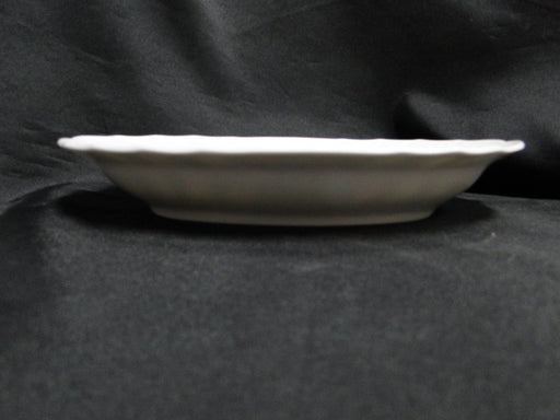 Hutschenreuther Dresden, White, Embossed: Pickle / Relish Dish, 9"