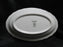 Hutschenreuther Dresden, White, Embossed: Pickle / Relish Dish, 9"