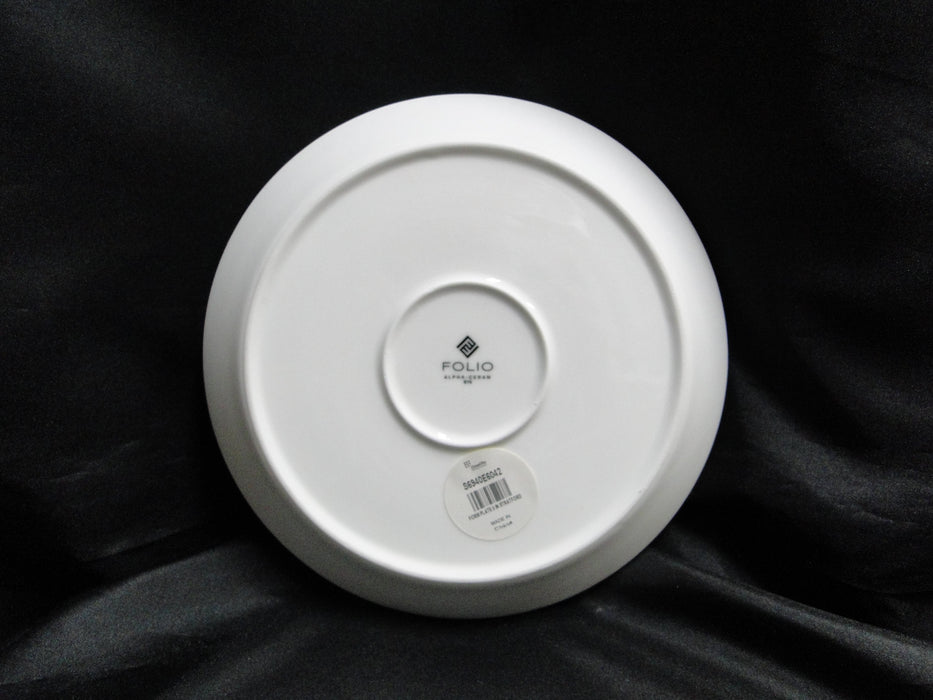 Steelite Folio Stratford: NEW White Form Luncheon Plate, 9"