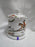 Crown Staffordshire Hunting Scene: Hunters: Jam / Jelly Jar & Lid, 4", Trim Wear