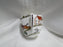 Crown Staffordshire Hunting Scene: Hunters: Demi Foot Scall Cup & Saucer Crazing