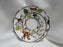 Crown Staffordshire Hunting Scene: Hunters: Demi Foot Scall Cup & Saucer Crazing