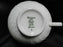 Hutschenreuther Dresden, White, Embossed: Cup & Saucer Set, 2 1/8" Tall
