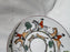 Crown Staffordshire Hunting Scene: Hunters, Horses: Flat Cup & Saucer, As Is