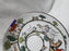 Crown Staffordshire Hunting Scene: Hunters, Horses: Flat Cup & Saucer, As Is