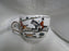 Crown Staffordshire Hunting Scene: Hunters, Horses: Flat Cup & Saucer, As Is