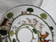 Crown Staffordshire Hunting Scene: Hunters, Horses: Footed Cup & Saucer, Scratch