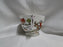 Crown Staffordshire Hunting Scene: Hunters, Horses: Footed Cup & Saucer, Scratch