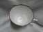 Crown Staffordshire Hunting Scene: Hunters, Horses: Footed Cup & Saucer, Scratch