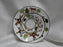 Crown Staffordshire Hunting Scene: Hunters, Horses: Footed Cup & Saucer, Scratch