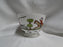 Crown Staffordshire Hunting Scene: Hunters, Horses: Footed Cup & Saucer, Scratch