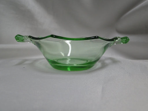 Heisey Octagon Moongleam Green: Individual Nut Bowl (s) w/ Handles, 4" x 1" Tall